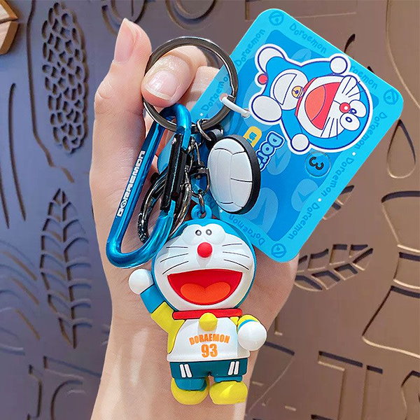 Qoo10] 超人気アニメドラえもん運動の達人のキーホ