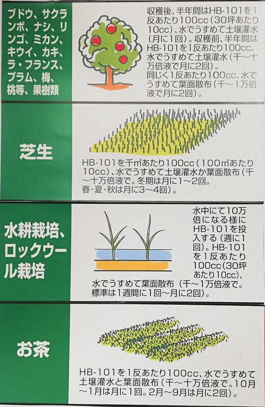 Qoo10] HB-101 植物活力液 １L 2個