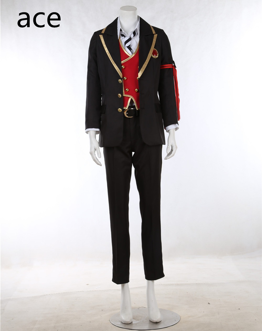 ツイステ ハーツラビュル寮 制服 エース コスプレ Amazon.co.jp: [XIN