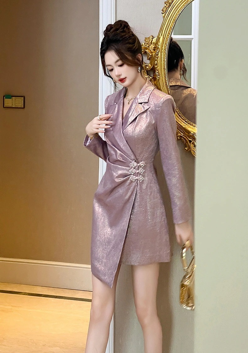 【3日で出荷】秋冬新品 通勤風 スーツワンピース ドレス パーティー キャバ 大人 同窓会 披露宴 卒業式 結婚式 演奏会 ウェディング 二次会 メガ割