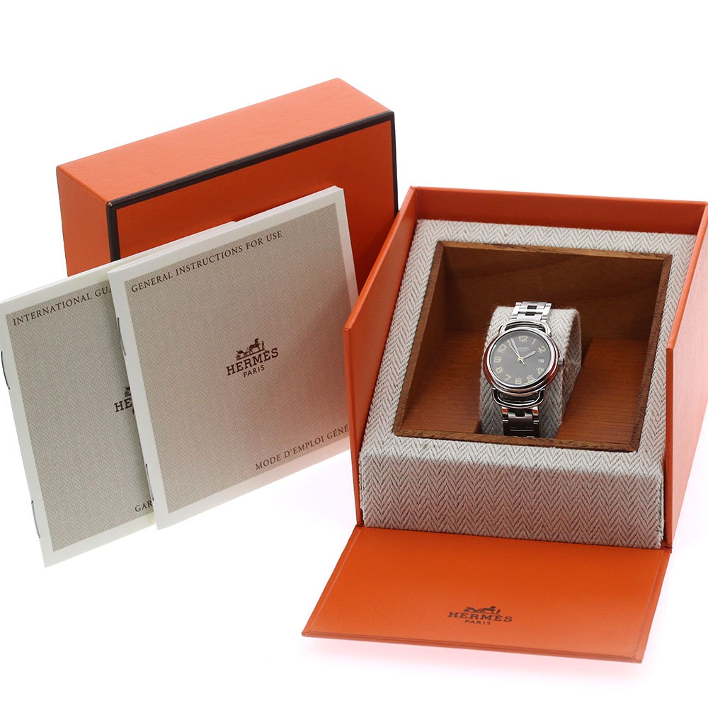 エルメス プルマン PU2.210 SS クォーツ 未使用 ジャンク品 【公式通販】