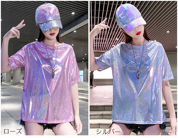 Qoo10] 人気新品ラメTシャツ ラメ きらきら t