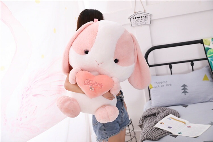 うさぎ ぬいぐるみ 2色選択可能 癒してくれる 2サイズ 33センチ 48センチ ピンク グレー インテリア雑貨 うさぎ ぬいぐるみ 2色選択可能 癒してくれる 2サイズ 33センチ 48センチ ピンク グレー インテリア雑貨