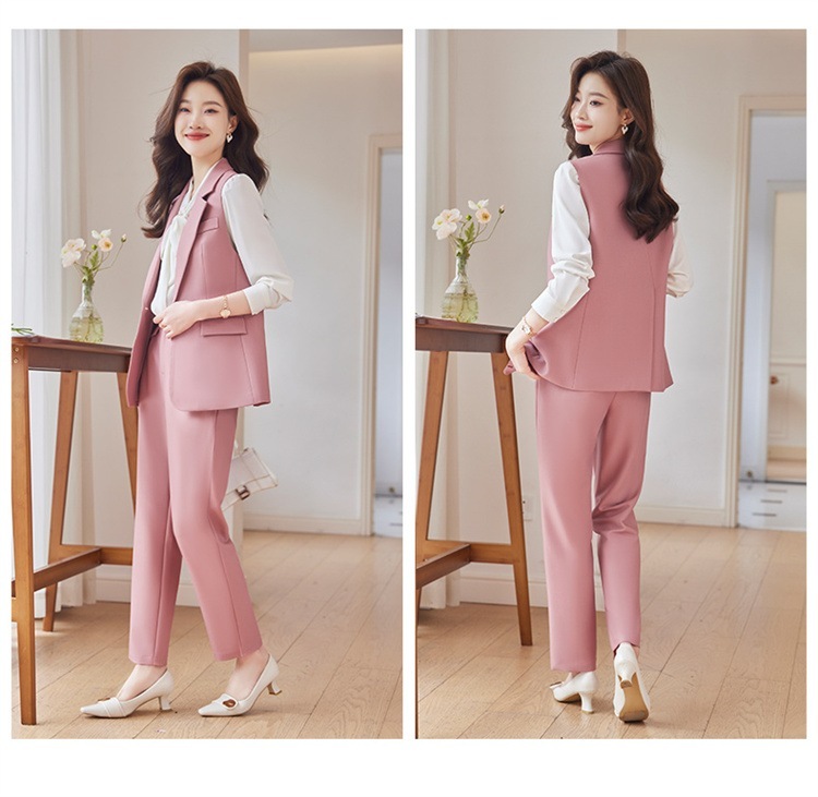パンツスーツ 【2点セット】ベスト+パンツ 通勤 セットアップ ビジネススーツ 上下 レディーススーツ キャリア スーツ 就活 レディース フォーマルスーツ スーツレディース ジャケット パンツスーツ 【2点セット】ベスト+パンツ 通勤 セットアップ ビジネススーツ 上下 レディーススーツ キャリア スーツ 就活 レディース フォーマルスーツ スーツレディース ジャケット