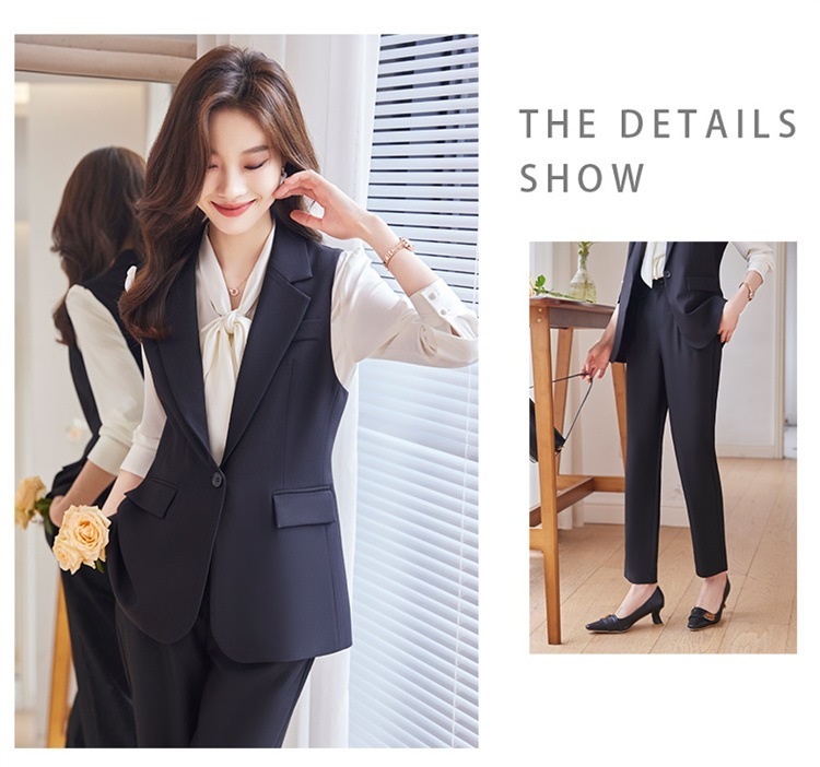パンツスーツ 【2点セット】ベスト+パンツ 通勤 セットアップ ビジネススーツ 上下 レディーススーツ キャリア スーツ 就活 レディース フォーマルスーツ スーツレディース ジャケット パンツスーツ 【2点セット】ベスト+パンツ 通勤 セットアップ ビジネススーツ 上下 レディーススーツ キャリア スーツ 就活 レディース フォーマルスーツ スーツレディース ジャケット