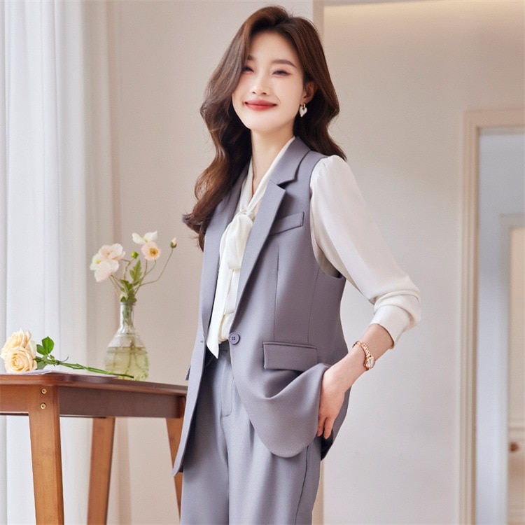 パンツスーツ 【2点セット】ベスト+パンツ 通勤 セットアップ ビジネススーツ 上下 レディーススーツ キャリア スーツ 就活 レディース フォーマルスーツ スーツレディース ジャケット パンツスーツ 【2点セット】ベスト+パンツ 通勤 セットアップ ビジネススーツ 上下 レディーススーツ キャリア スーツ 就活 レディース フォーマルスーツ スーツレディース ジャケット