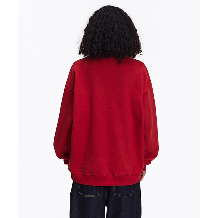 FLAG LOGO SWEATSHIRTS - RED