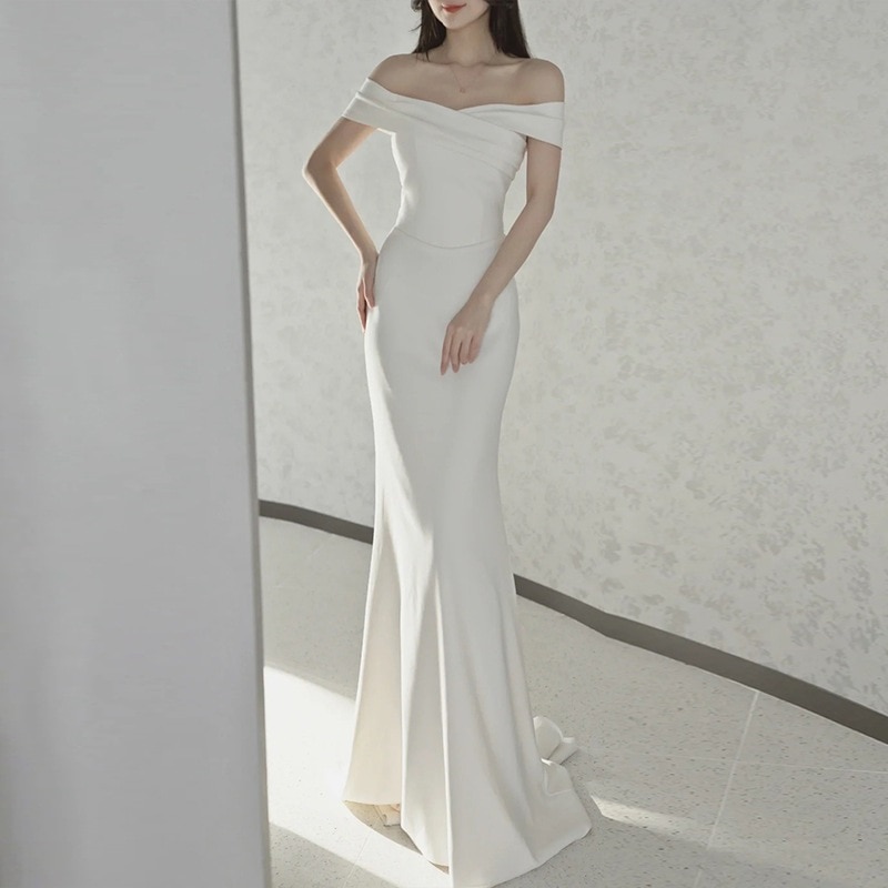 パーティードレス2024大人気 新作 高級感 気質 ワンピース 花嫁ロングドレス 結婚式ワンピース 結婚式 ドレス ウェディングドレス 白 ロングドレス 韓国ファッション76 パーティードレス2024大人気 新作 高級感 気質 ワンピース 花嫁ロングドレス 結婚式ワンピース 結婚式 ドレス ウェディングドレス 白 ロングドレス 韓国ファッション76