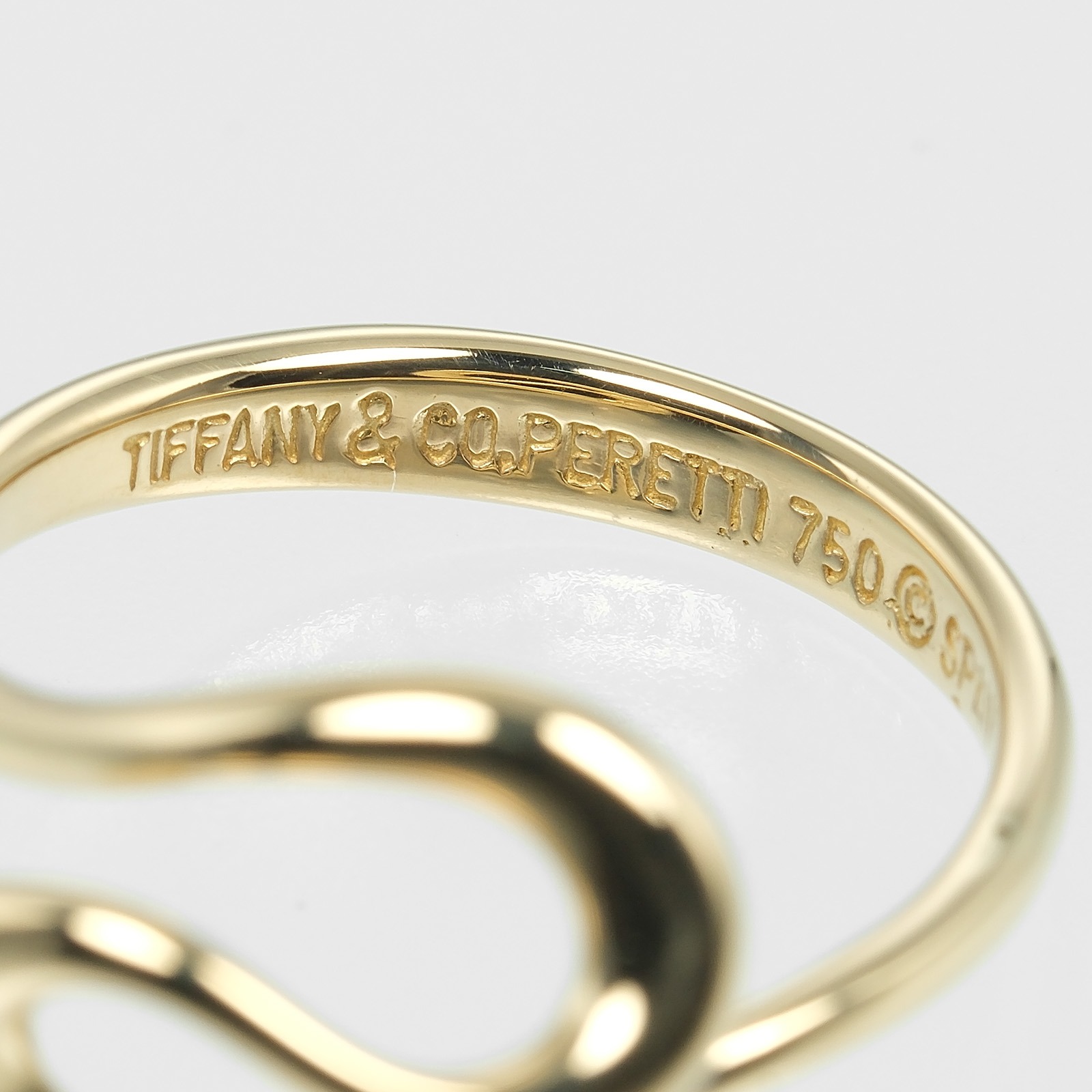 オープンウェーブ リング・指輪 K18イエローゴールド 7号 約2.5g レディース 中古品 Aランク オープンウェーブ リング・指輪 K18イエローゴールド 7号 約2.5g レディース 中古品 Aランク