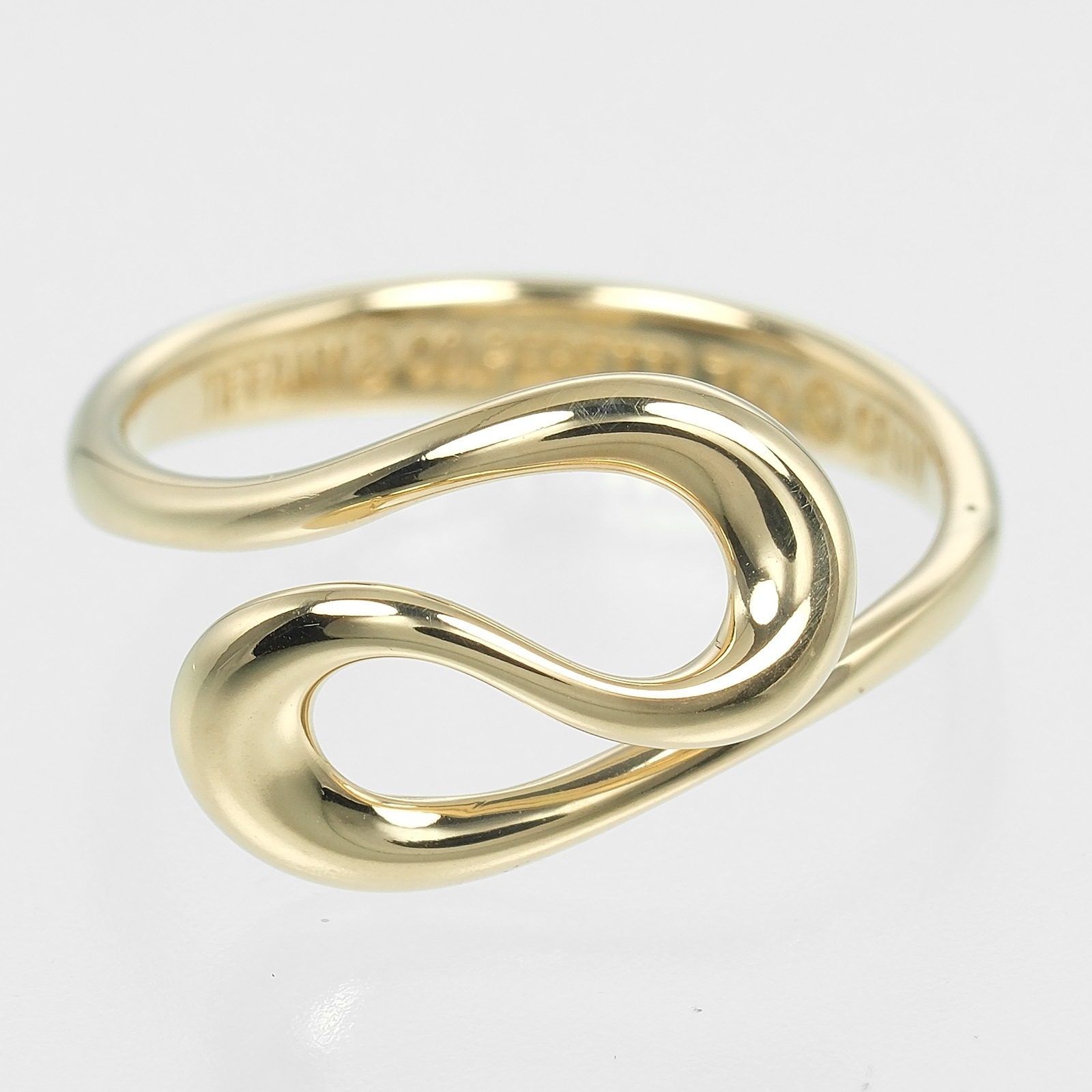 オープンウェーブ リング・指輪 K18イエローゴールド 7号 約2.5g レディース 中古品 Aランク オープンウェーブ リング・指輪 K18イエローゴールド 7号 約2.5g レディース 中古品 Aランク