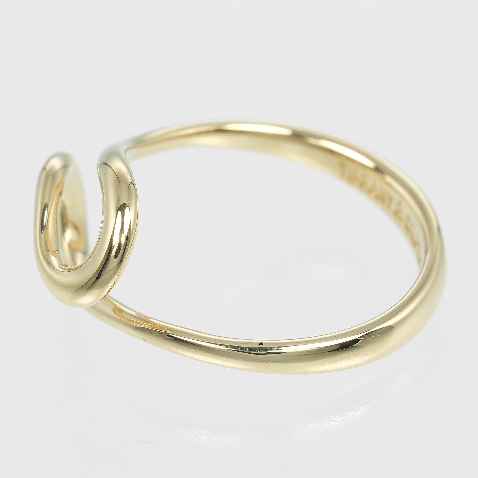 オープンウェーブ リング・指輪 K18イエローゴールド 7号 約2.5g レディース 中古品 Aランク オープンウェーブ リング・指輪 K18イエローゴールド 7号 約2.5g レディース 中古品 Aランク