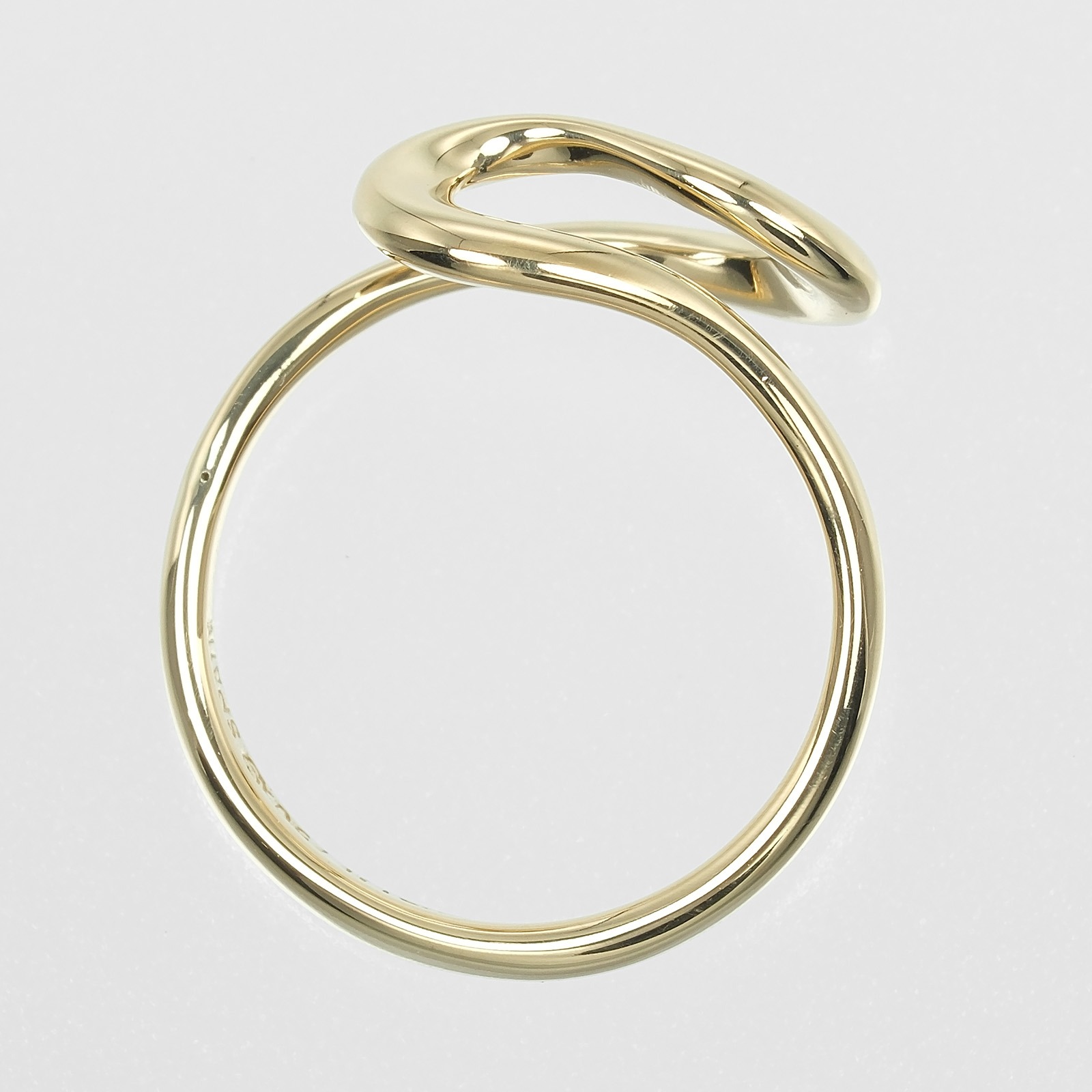 オープンウェーブ リング・指輪 K18イエローゴールド 7号 約2.5g レディース 中古品 Aランク オープンウェーブ リング・指輪 K18イエローゴールド 7号 約2.5g レディース 中古品 Aランク