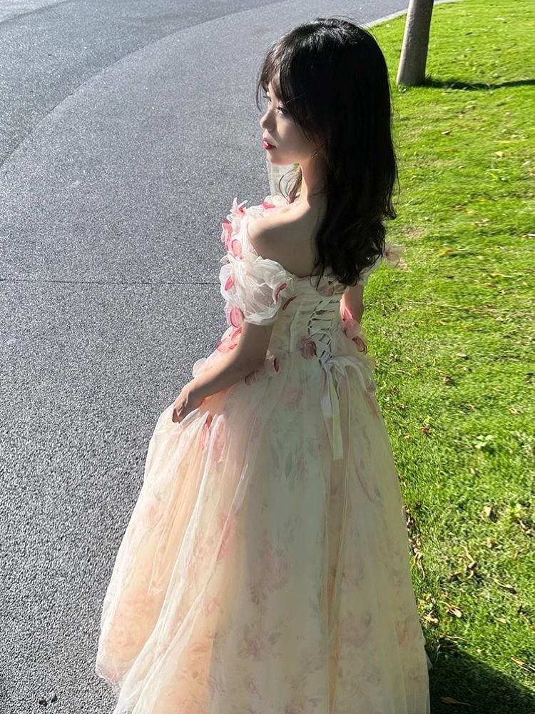 法超仙のイブニングドレスの女性の肩の高級感成礼の受験生の日の宴会の王女のスカート 法超仙のイブニングドレスの女性の肩の高級感成礼の受験生の日の宴会の王女のスカート