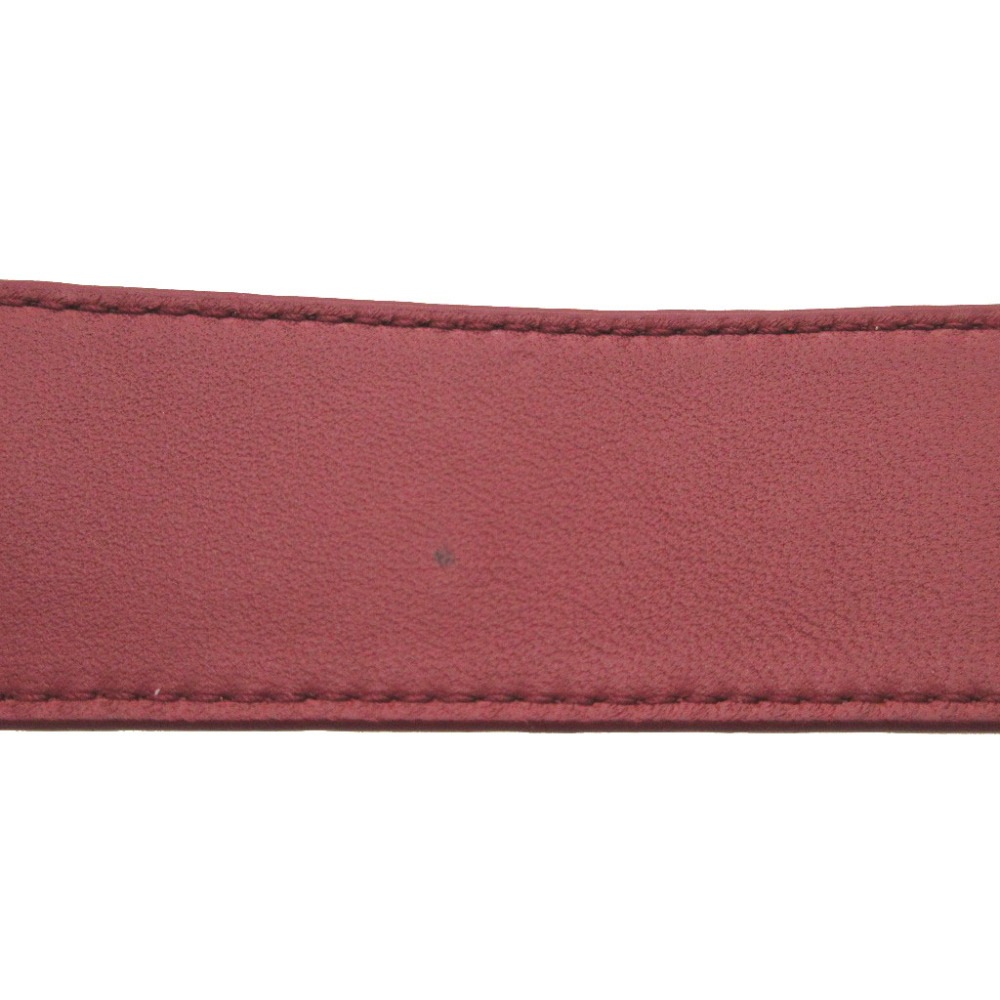 新品同様 ボッテガヴェネタ 563992 ショルダーストラップ レザー/レザー レッド 0623【中古】BOTTEGAVENETA ユニセックス