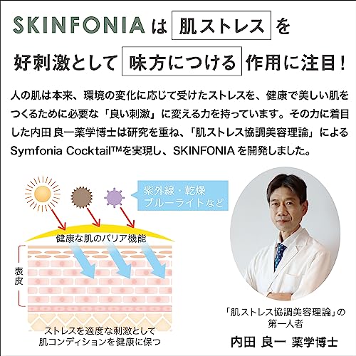 【美容液】SKINFONIA バランスリペア セラム 30ml【潤い水光肌/敏感肌/高保湿/さっぱりしたテクチャー/ビフィズス菌培養溶解質高配合/セラミド/ナイアシンアミド】