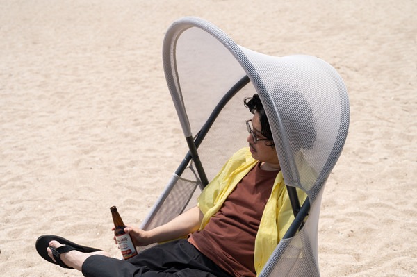 ルーフフォールディングチェア スチール アウトドアチェア 椅子 折りたたみ式 ルーフ付き 日除 RKC-539 グレー キャンプ リゾート メッシュ ルーフフォールディングチェア スチール アウトドアチェア 椅子 折りたたみ式 ルーフ付き 日除 RKC-539 グレー キャンプ リゾート メッシュ