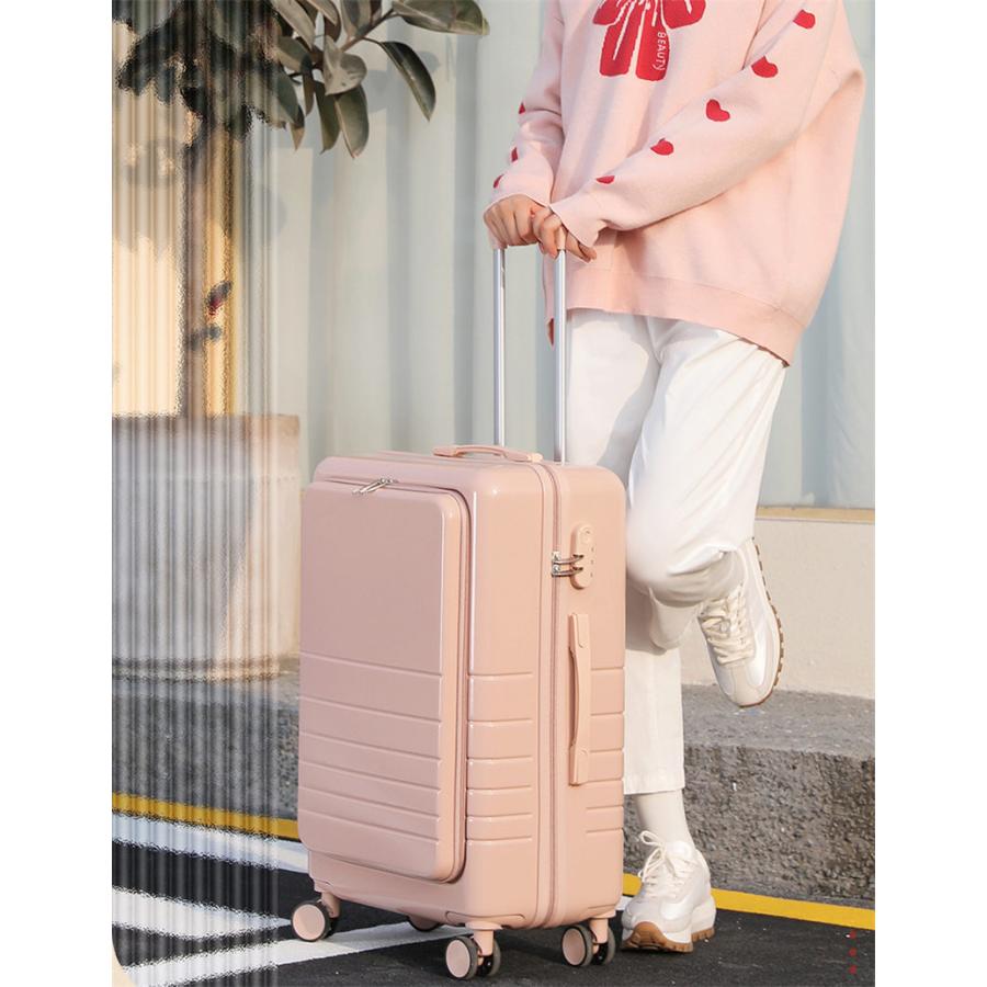 スーツケース 機内持ち込み 42L 短途旅行 おしゃれ 軽量 キャリーケース 旅行 4色 女子 旅行かばん レディース かわいい 売れ筋 修学旅行