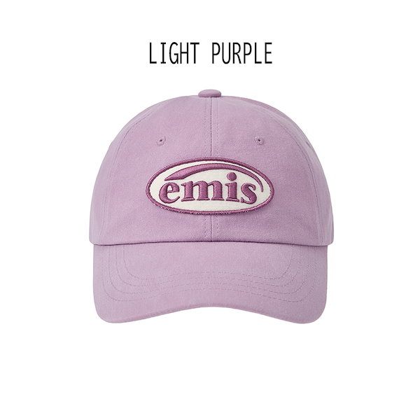 【emis】TONE ON TONE WAPPEN BALL CAP_11colors ☆韓国人気☆ TONE ON TONE WAPPEN BALL CAP-WHITE - EMIS