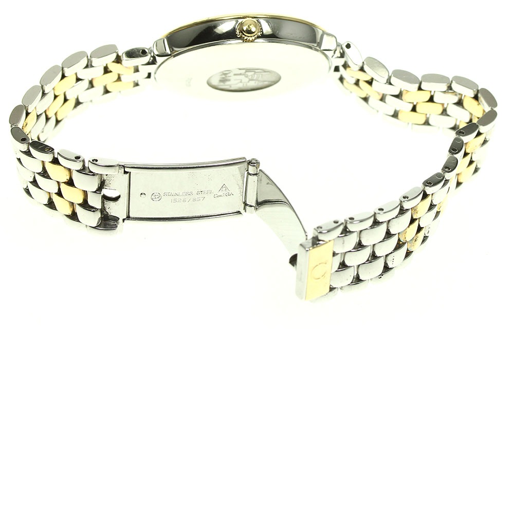 オメガ OMEGA 7304.11 デビル クラシック YGコンビ デイト 自動巻き メンズ 保証書付き_737599【中古】 オメガ OMEGA 7304.11 デビル クラシック YGコンビ デイト 自動巻き メンズ 保証書付き_737599【中古】