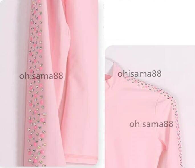 フィギュアスケート衣装 2点セット 上着 ズボン スケートウエア キッズ アイススケート 美しい 練習着 女の子 大人 アイスフィギュアスケート ストレッチ アイスダンス スケート 競技 ステージ ト