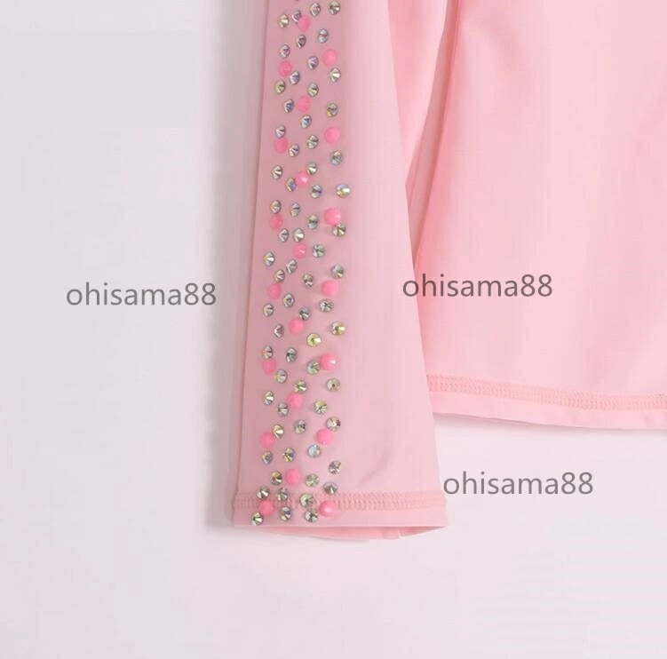 フィギュアスケート衣装 2点セット 上着 ズボン スケートウエア キッズ アイススケート 美しい 練習着 女の子 大人 アイスフィギュアスケート ストレッチ アイスダンス スケート 競技 ステージ ト