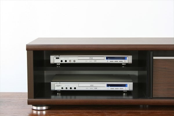 テレビ台 ローボード テレビボード キャビネット サイドボード 120 リビングボード 北欧 おしゃれ ガラス扉 シンプルモダン 高級感 ブラウン テレビラック