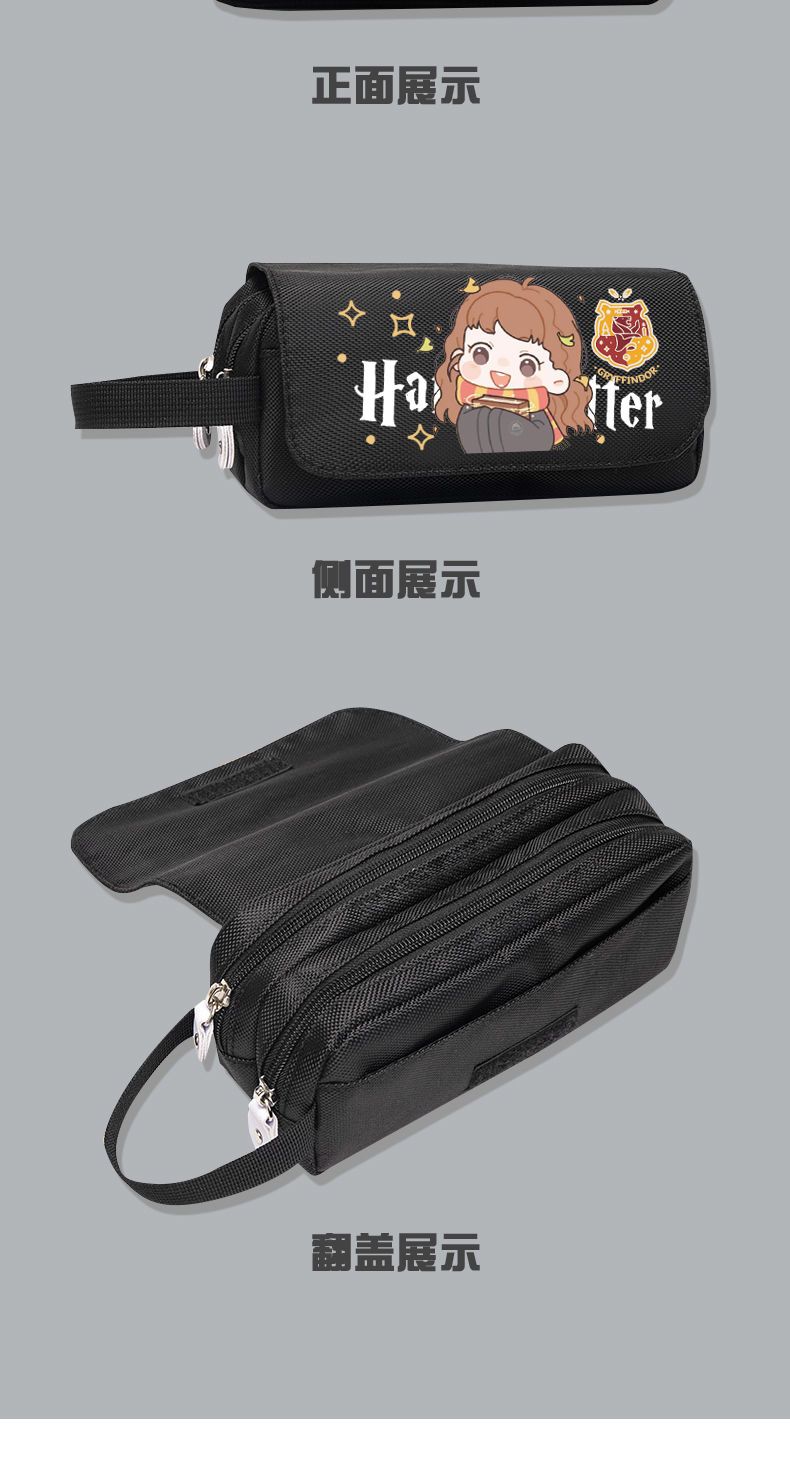 【1つ買うと10つ無料】ハリーポッター ロンハーマイオニーマルフォイ 映画サポート文具箱 ペンケース 学生落書き 男女兼用