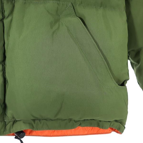 × ビューティアンドユースユナイテッドアローズ コラボ USA製 ダウンジャケット XS カーキ メンズ