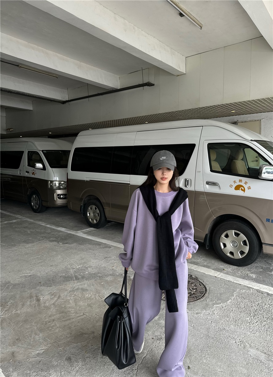 2025 秋冬 韓国 かわいい レディース 無地 普段使い長袖トップスレトロセットアップ黑白パーカー上下サイズ丈春カジュアルスポーツファッション系通学学生袖お出かけアップシルエットトラック羽織りグレー 2025 秋冬 韓国 かわいい レディース 無地 普段使い長袖トップスレトロセットアップ黑白パーカー上下サイズ丈春カジュアルスポーツファッション系通学学生袖お出かけアップシルエットトラック羽織りグレー