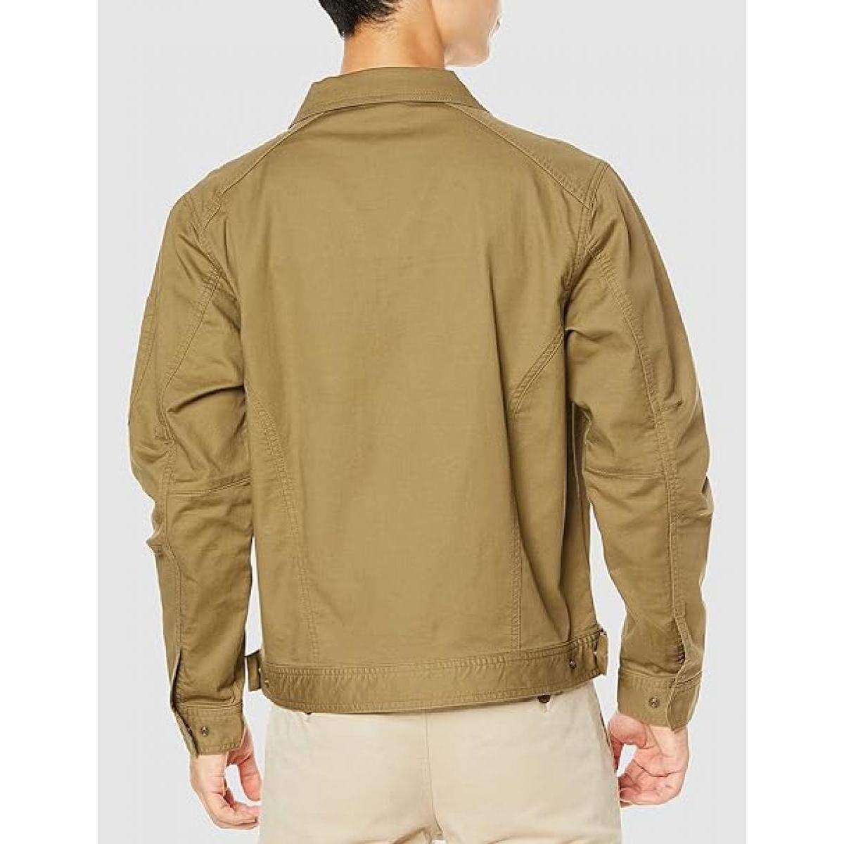 コーコス信岡 GLADIATOR ストレッチ コードピケ ジャケット 長袖 サンド L GA-3910 ワークウェア 作業着 動きやすい 着やすい 胸ポケット 袖ポケットc