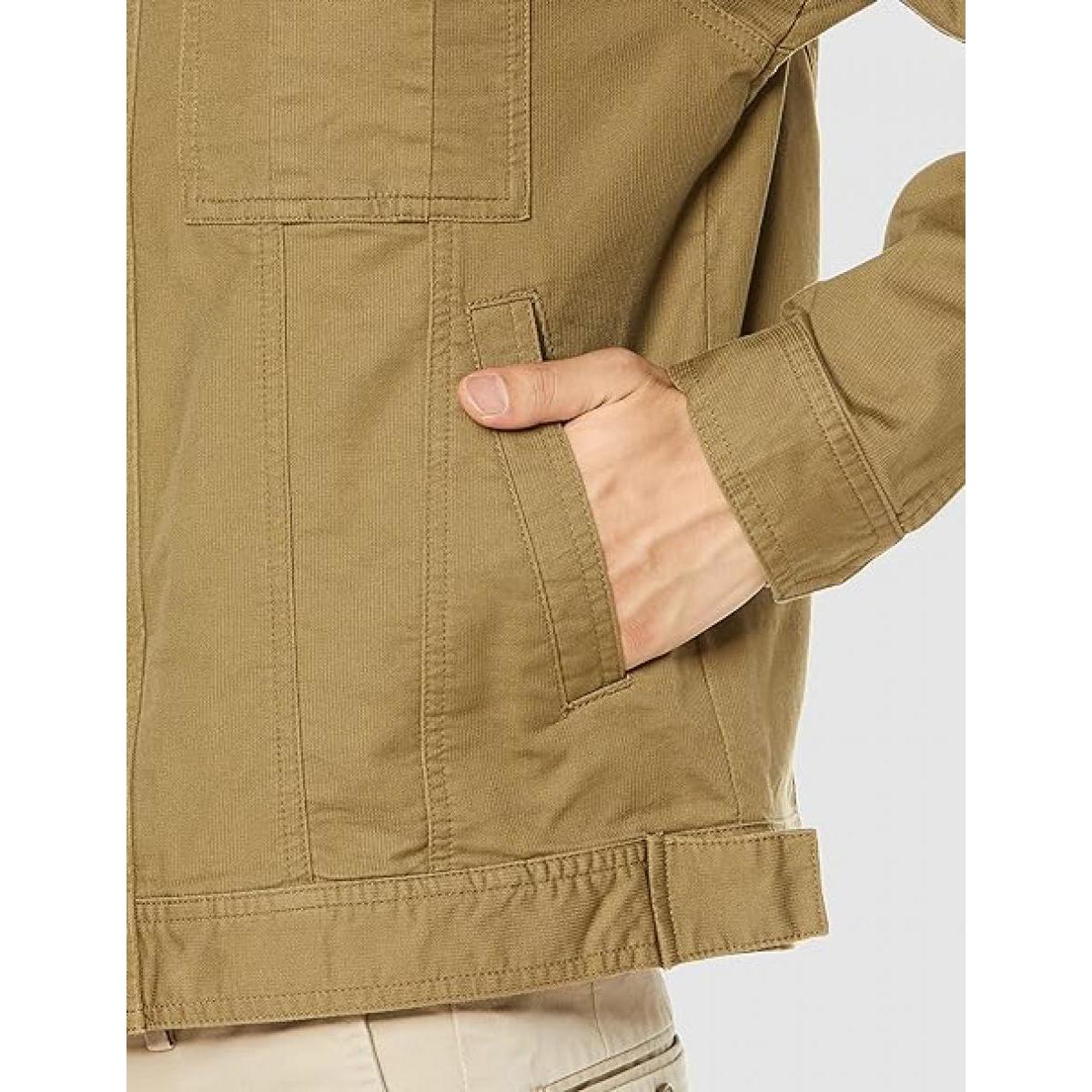 コーコス信岡 GLADIATOR ストレッチ コードピケ ジャケット 長袖 サンド L GA-3910 ワークウェア 作業着 動きやすい 着やすい 胸ポケット 袖ポケットc