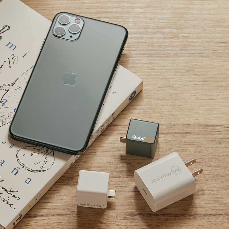 MAKTAR iOS&Android両用カードリーダーQubii Duo iOS&Android