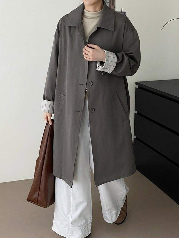 【本日限定】こなれ トレンチ コート トレンチコートレディース ロングコート 春 秋冬 薄手 スプリング アウター ジャケット カーディガン ロング シンプル きれいめ カジュアル