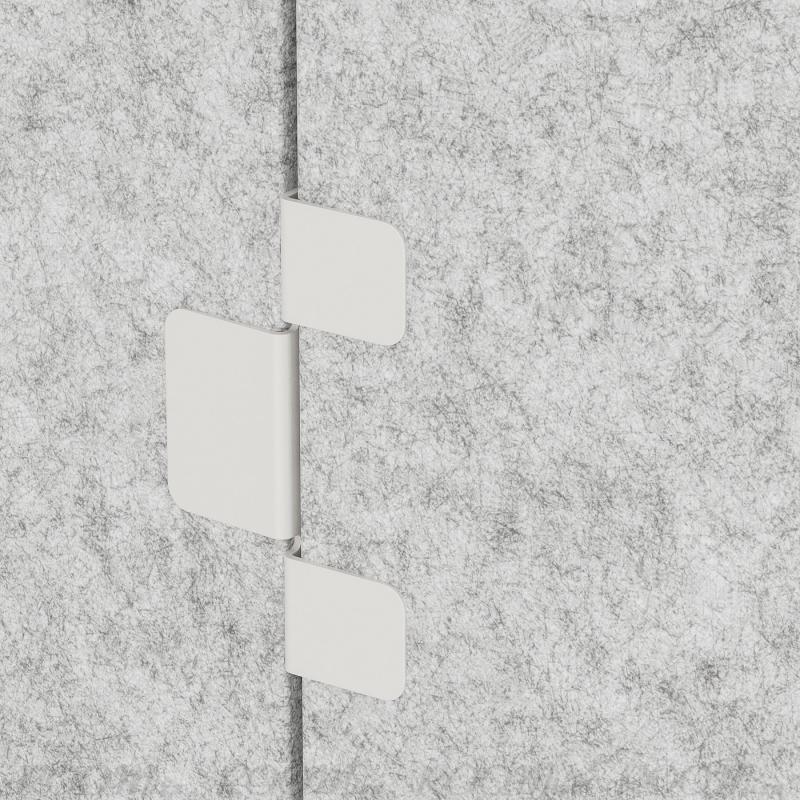 SIDORNA シドルナ ルームディバイダー - グレー 160x150 cm