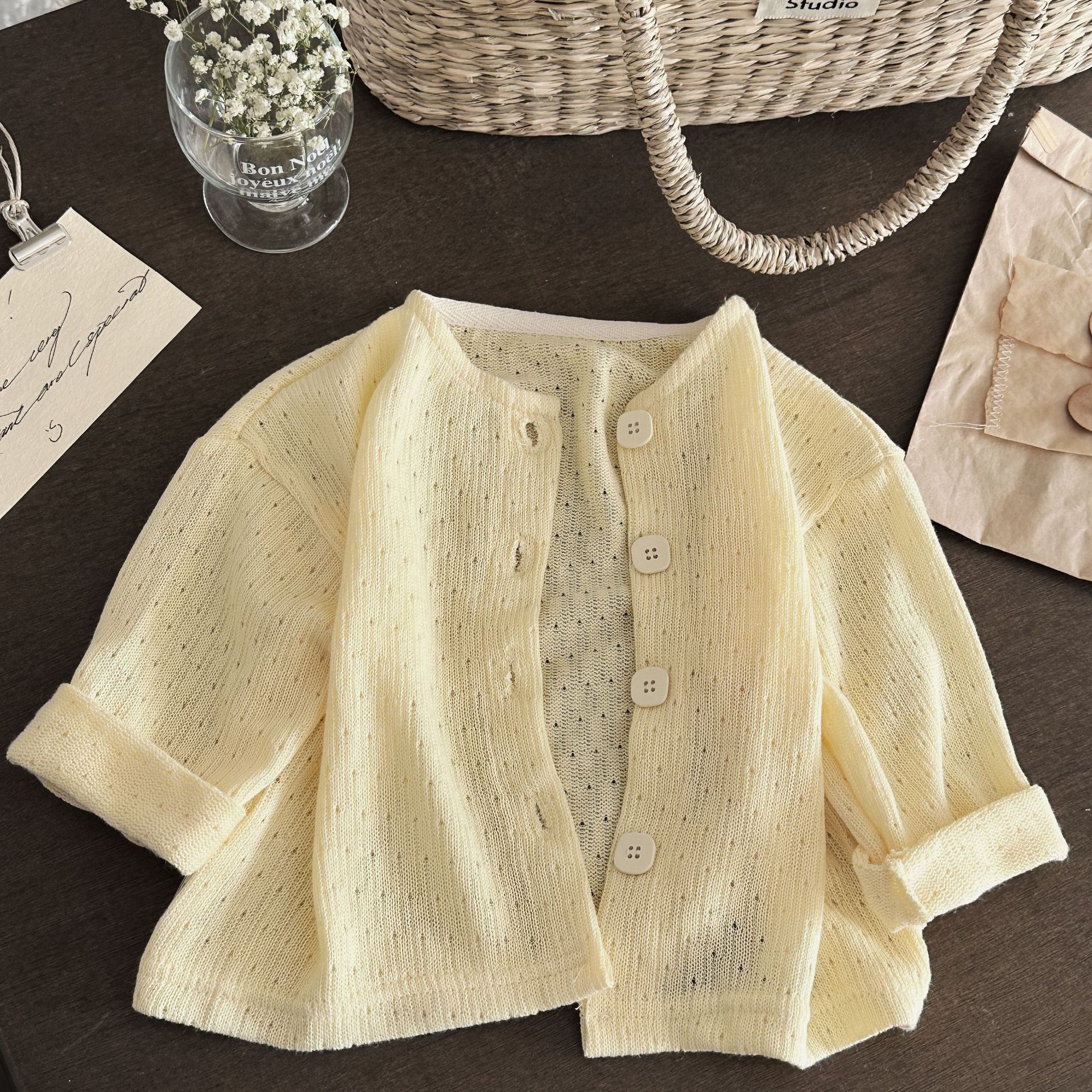 【急速に出荷】子供服の春夏の新しい上下セット,女の子の赤ちゃんの透かし彫り長袖の上着カーディガン,赤ちゃん純綿ワイドパンツ/ベビーアンダーシャツTシャツ, 【急速に出荷】子供服の春夏の新しい上下セット,女の子の赤ちゃんの透かし彫り長袖の上着カーディガン,赤ちゃん純綿ワイドパンツ/ベビーアンダーシャツTシャツ,