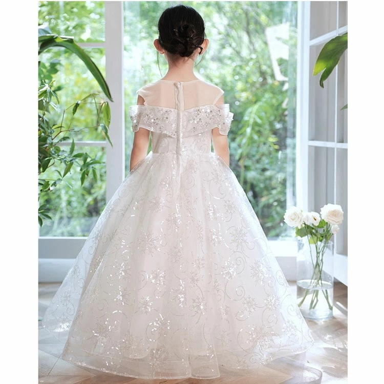 子供ドレス 白 ロングドレス ピアノ発表会ドレス オフショルダー 肩出し スパンコール キラキラドレス 女児ドレス キレイめ ホワイトドレス キッズドレス 女の子 演奏会ドレス 演出服 100 110 子供ドレス 白 ロングドレス ピアノ発表会ドレス オフショルダー 肩出し スパンコール キラキラドレス 女児ドレス キレイめ ホワイトドレス キッズドレス 女の子 演奏会ドレス 演出服 100 110