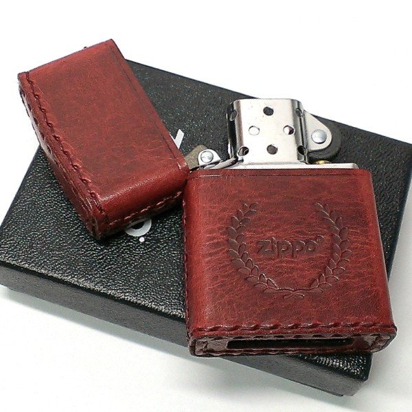 ZIPPO 革巻き ジッポ ライター ダメージ加工 レッド 赤 牛本皮 ユーズド仕上げ zippoロゴ ハンドメイド かっこいい おしゃれ ギフト 女性 ZIPPO 革巻き ジッポ ライター ダメージ加工 レッド 赤 牛本皮 ユーズド仕上げ zippoロゴ ハンドメイド かっこいい おしゃれ ギフト 女性