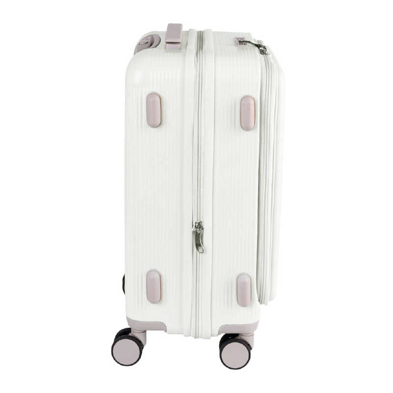 アクタス　フロントオープンキャリー Hawaii AM10：00 (white) 機内持込 Sサイズ 5W1Hキャリー ［TSAロック搭載］ ホワイト　74-20616