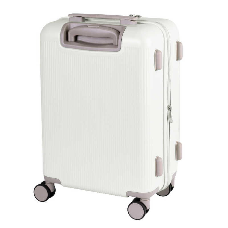 アクタス　フロントオープンキャリー Hawaii AM10：00 (white) 機内持込 Sサイズ 5W1Hキャリー ［TSAロック搭載］ ホワイト　74-20616