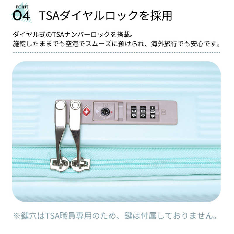 アクタス　フロントオープンキャリー Hawaii AM10：00 (white) 機内持込 Sサイズ 5W1Hキャリー ［TSAロック搭載］ ホワイト　74-20616