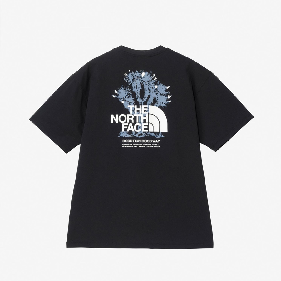 THE NORTH FACE ノースフェイス 2025年春夏 ショートスリーブ フリーラン イーエス グラフィック クルーNT12593 半袖 Tシャツ ウェア トップス バックプリント