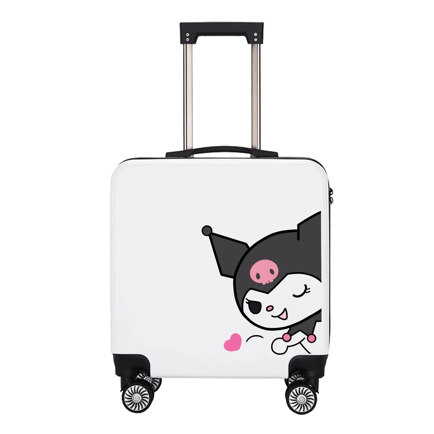 [急速発送]クロミケースかわいい旅行箱ケース漫画暗号箱小型軽量誕プレゼント万向輪