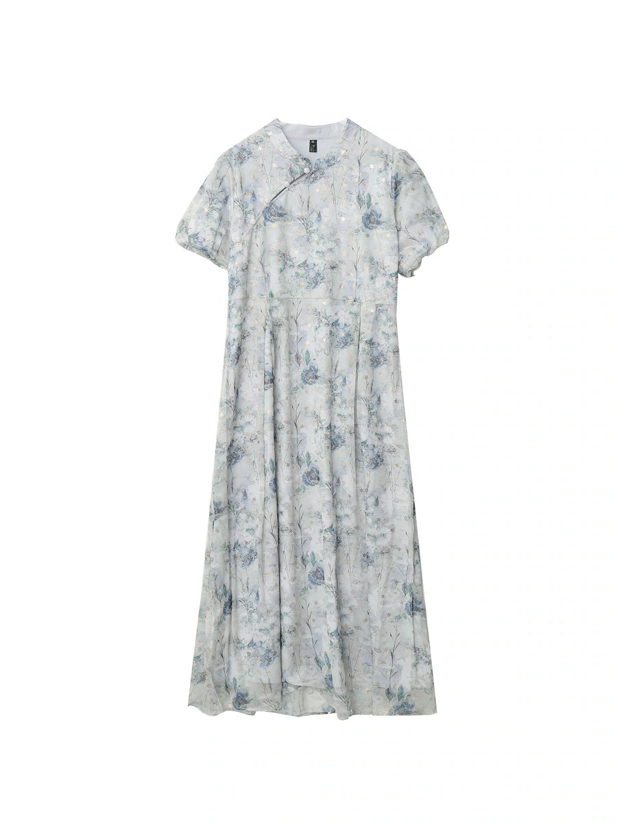 Hot!!!【ぽちゃまに】 夏新品 中華風 ロングワンピース 大きいサイズ チャイナドレス 体型カバー レトロ レディース ワンピース メガ割 Hot!!!【ぽちゃまに】 夏新品 中華風 ロングワンピース 大きいサイズ チャイナドレス 体型カバー レトロ レディース ワンピース メガ割