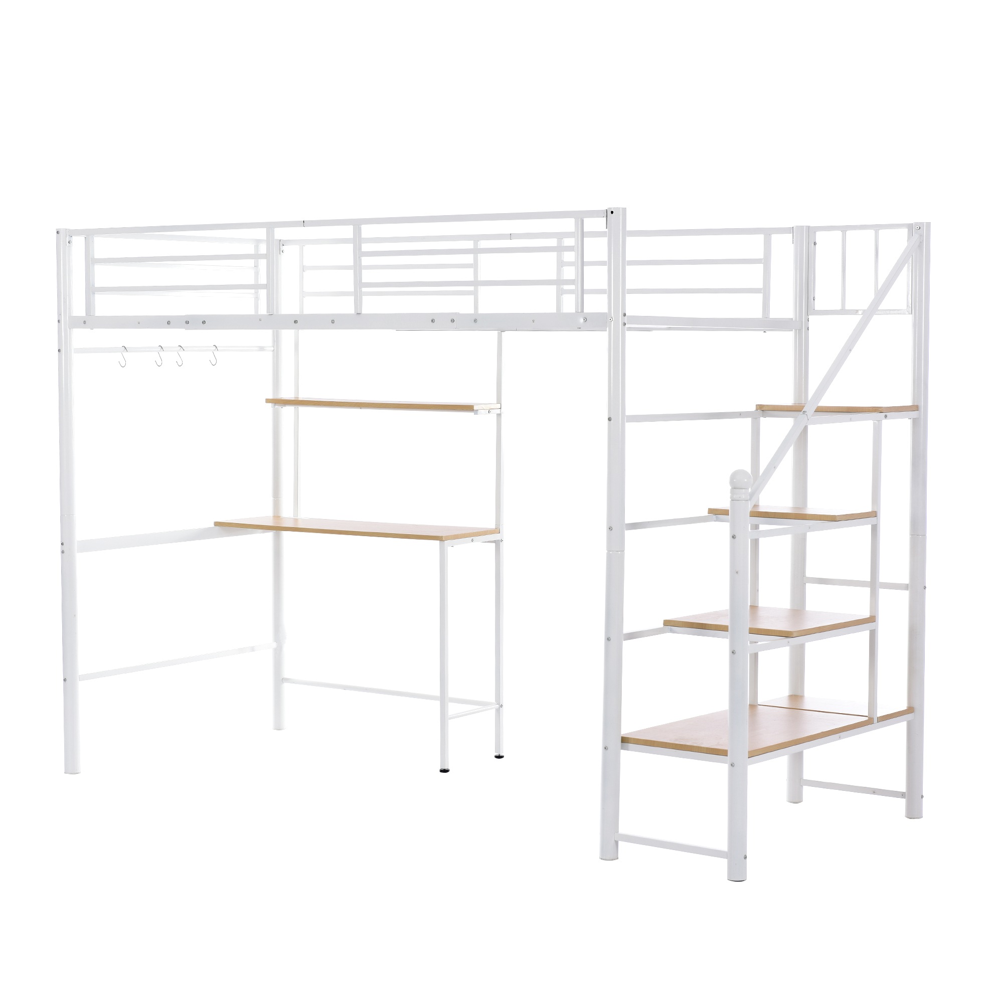 88ロフトベッド シングル 階段付き パイプベッド デスク付き 北欧風 コンセント付き 収納 子供ベッド 耐震 ベッド パイプ 金属 昇降らくらく 高さ170cm 耐荷重150kg98 88ロフトベッド シングル 階段付き パイプベッド デスク付き 北欧風 コンセント付き 収納 子供ベッド 耐震 ベッド パイプ 金属 昇降らくらく 高さ170cm 耐荷重150kg98