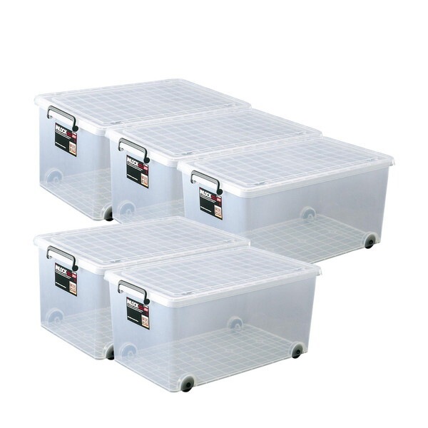 天馬(Tenma) インロック 350L 5個セット [収納ケース] メーカー直送