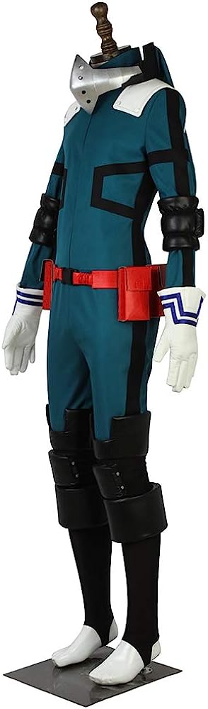 コスプレ衣装 僕のヒーローアカデミア ヒロアカ 緑谷出久 女体化 デク 仮装 戦闘服 学園祭 豪華版 男女兼用 コスプレ衣装 仮装 変装 ハロウィン クリスマス