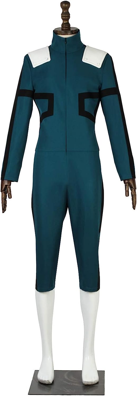 コスプレ衣装 僕のヒーローアカデミア ヒロアカ 緑谷出久 女体化 デク 仮装 戦闘服 学園祭 豪華版 男女兼用 コスプレ衣装 仮装 変装 ハロウィン クリスマス
