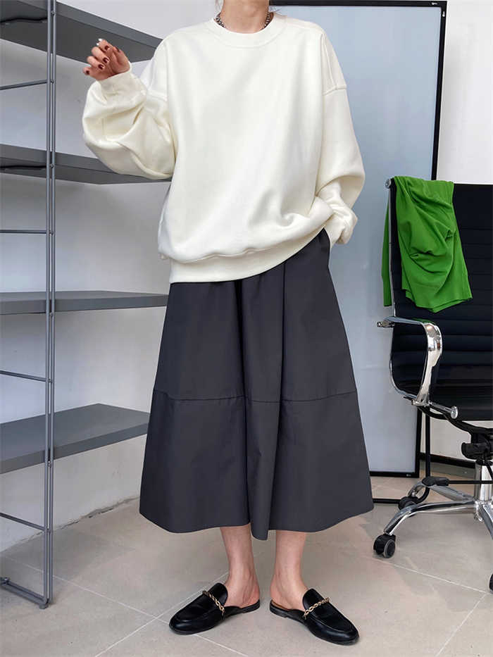 tシャツ トレーナー スウェット トップス 長袖 レディース パーカー tシャツ Tシャツ 裏起毛 カットソー ゆったり 体型カバー 大きいサイズ 可愛い 春 秋 冬 シンプル 20代 30代 40代