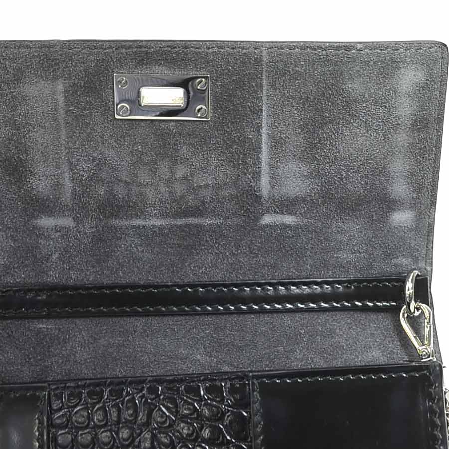 ジミーチュウ JIMMY CHOO ショルダーバッグ 型押しレザー/メタル ブラック シルバー レディース r10455k mulan778.net