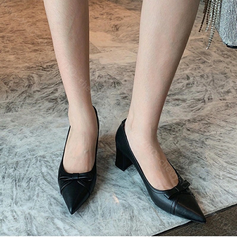 1000円OFFクーポン パンプス 痛くない レディース リボン ポインテッドトゥ 太ヒール 5センチ 走れるパンプス ぺたんこ フォーマル 低反発 大きいサイズ 小さいサイズ 歩きやすい オフィスパ 1000円OFFクーポン パンプス 痛くない レディース リボン ポインテッドトゥ 太ヒール 5センチ 走れるパンプス ぺたんこ フォーマル 低反発 大きいサイズ 小さいサイズ 歩きやすい オフィスパ